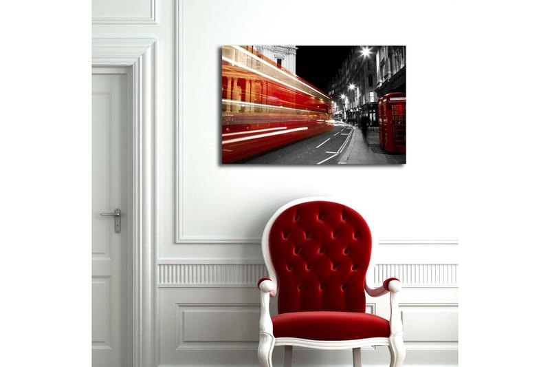 Dekorativ Canvasbilde LED-belysning - Flerfarget - Innredning - Bilder & kunst - Lerretsbilder