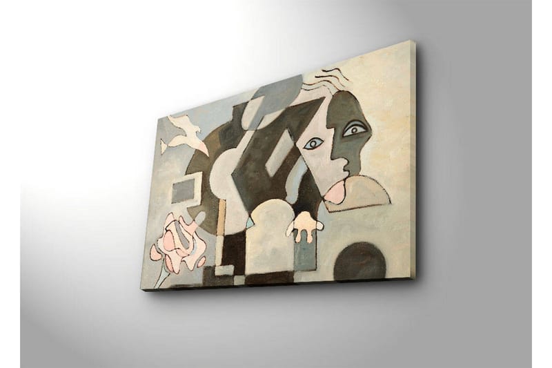 Dekorativ Canvasbilde LED-belysning - Flerfarget - Innredning - Bilder & kunst - Lerretsbilder