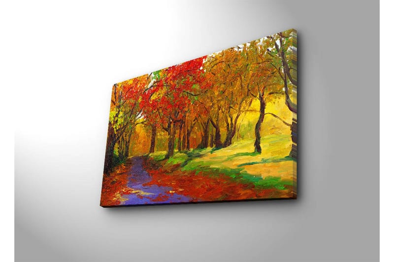 Dekorativ Canvasbilde LED-belysning - Flerfarget - Innredning - Bilder & kunst - Lerretsbilder