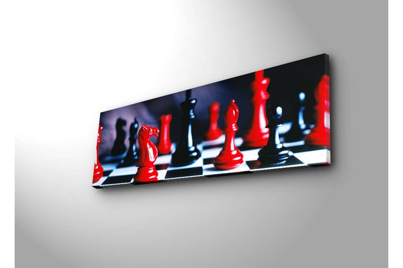 Dekorativ Canvasbilde LED-belysning - Flerfarget - Innredning - Bilder & kunst - Lerretsbilder