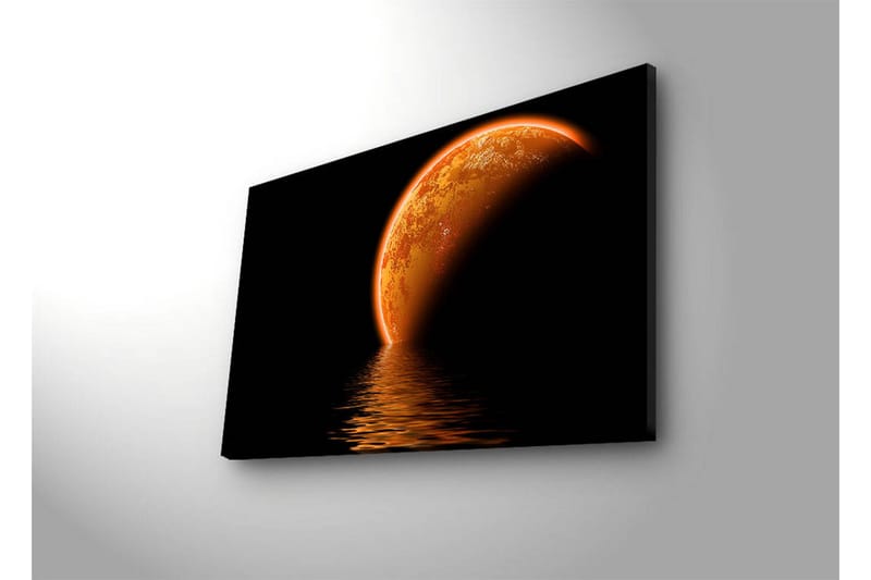 Dekorativ Canvasbilde LED-belysning - Flerfarget - Innredning - Bilder & kunst - Lerretsbilder