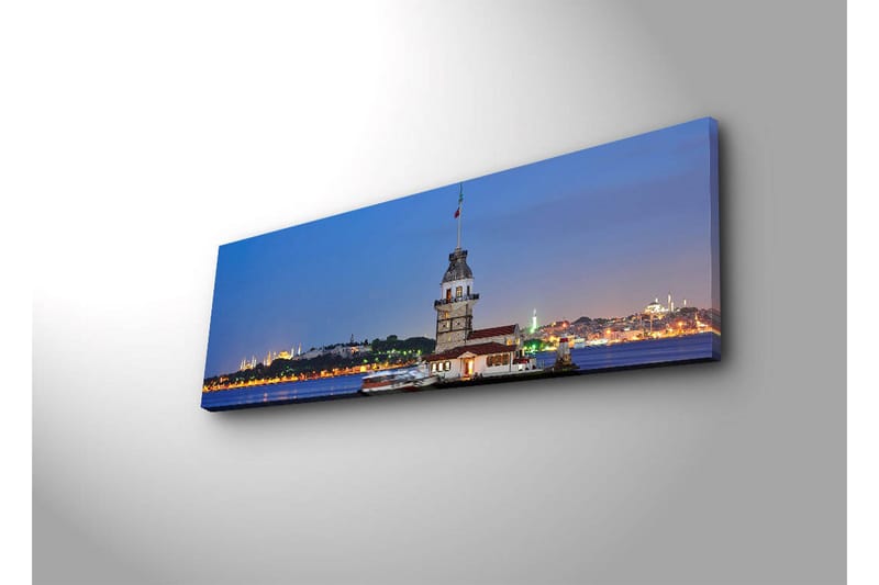 Dekorativ Canvasbilde LED-belysning - Flerfarget - Innredning - Bilder & kunst - Lerretsbilder