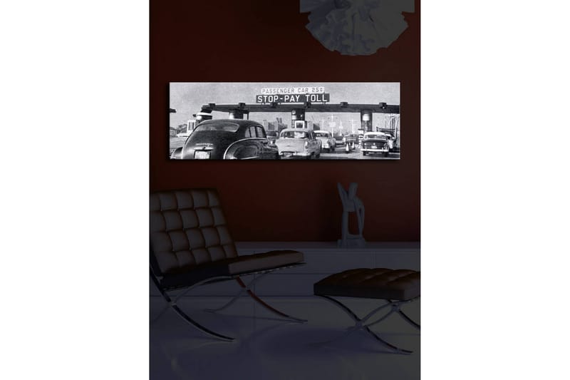 Dekorativ Canvasbilde LED-belysning - Flerfarget - Innredning - Bilder & kunst - Lerretsbilder