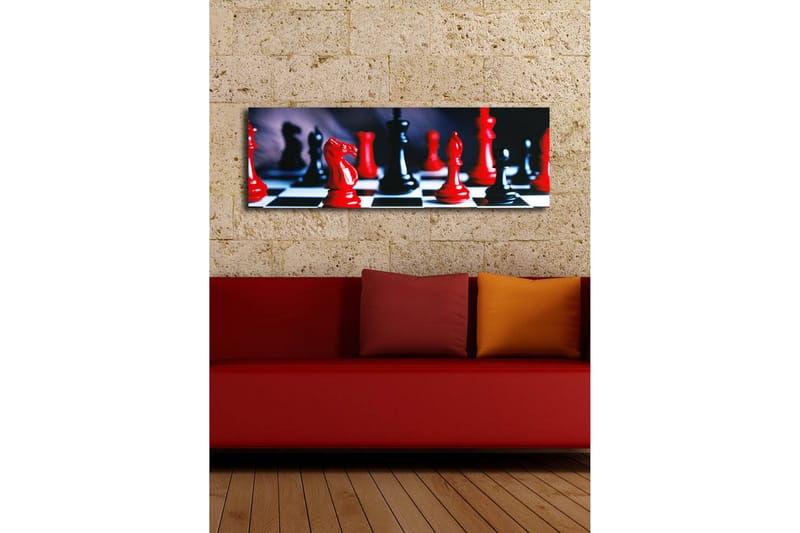 Dekorativ Canvasbilde LED-belysning - Flerfarget - Innredning - Bilder & kunst - Lerretsbilder