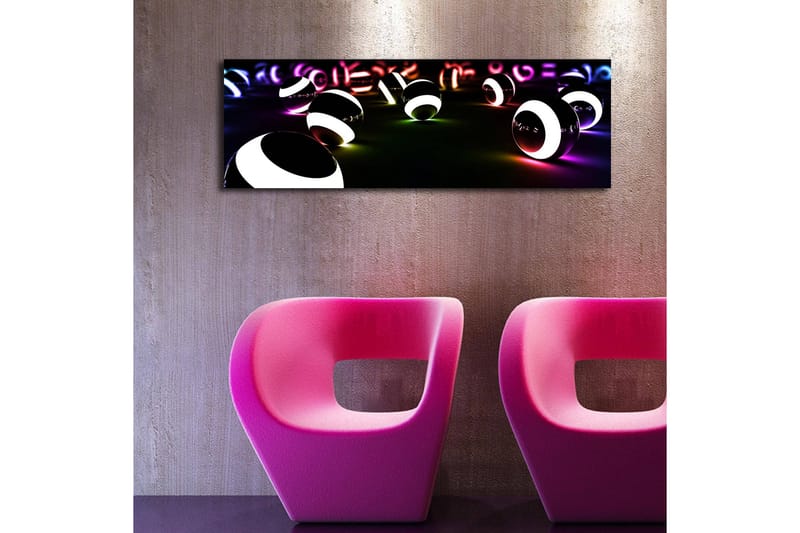 Dekorativ Canvasbilde LED-belysning - Flerfarget - Innredning - Bilder & kunst - Lerretsbilder