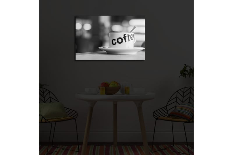 Dekorativ Canvasbilde LED-belysning - Flerfarget - Innredning - Bilder & kunst - Lerretsbilder