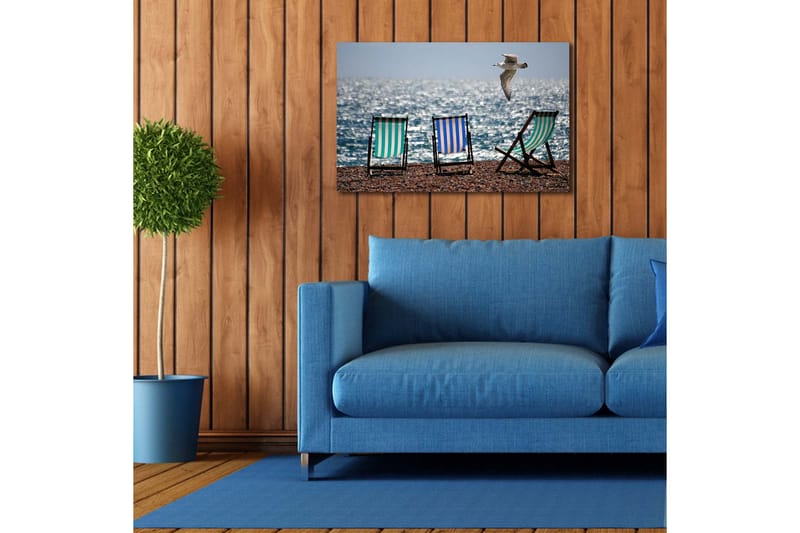 Dekorativ Canvasbilde LED-belysning - Flerfarget - Innredning - Bilder & kunst - Lerretsbilder