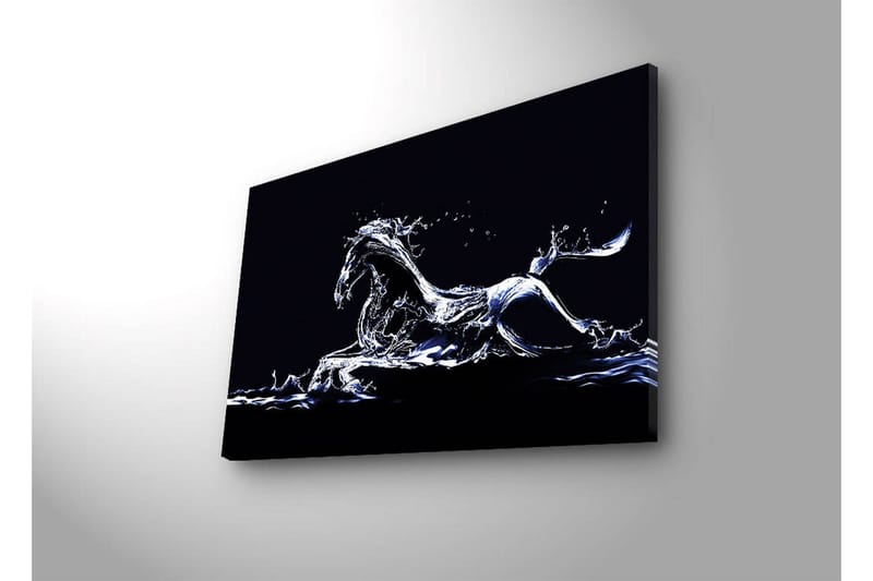 Dekorativ Canvasbilde LED-belysning - Flerfarget - Innredning - Bilder & kunst - Lerretsbilder