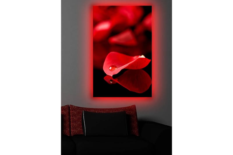 Dekorativ Canvasbilde LED-belysning - Flerfarget - Innredning - Bilder & kunst - Lerretsbilder