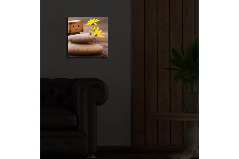 Dekorativ Canvasbilde LED-belysning - Flerfarget - Innredning - Bilder & kunst - Lerretsbilder
