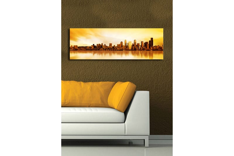 Dekorativ Canvasbilde LED-belysning - Flerfarget - Innredning - Bilder & kunst - Lerretsbilder