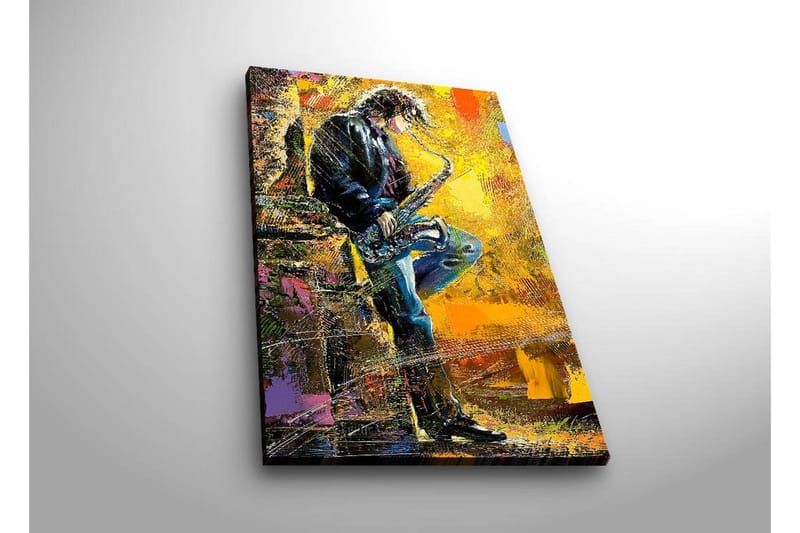 Dekorativ Canvasbilde LED-belysning - Flerfarget - Innredning - Bilder & kunst - Lerretsbilder
