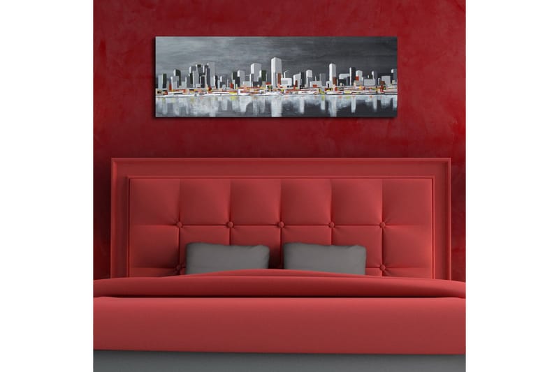 Dekorativ Canvasbilde LED-belysning - Flerfarget - Innredning - Bilder & kunst - Lerretsbilder