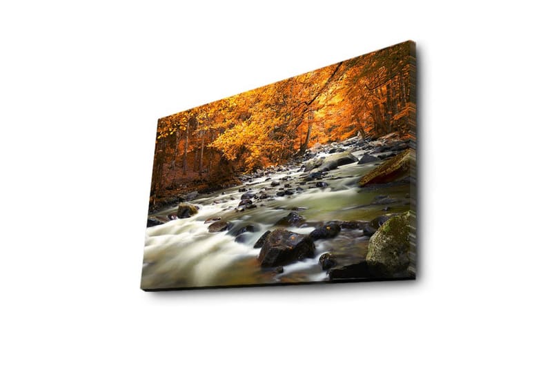 Dekorativ Canvasbilde LED-belysning - Flerfarget - Innredning - Bilder & kunst - Lerretsbilder