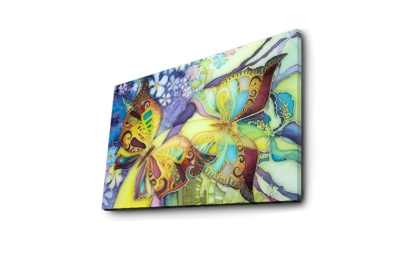 Dekorativ Canvasbilde LED-belysning - Flerfarget - Innredning - Bilder & kunst - Lerretsbilder