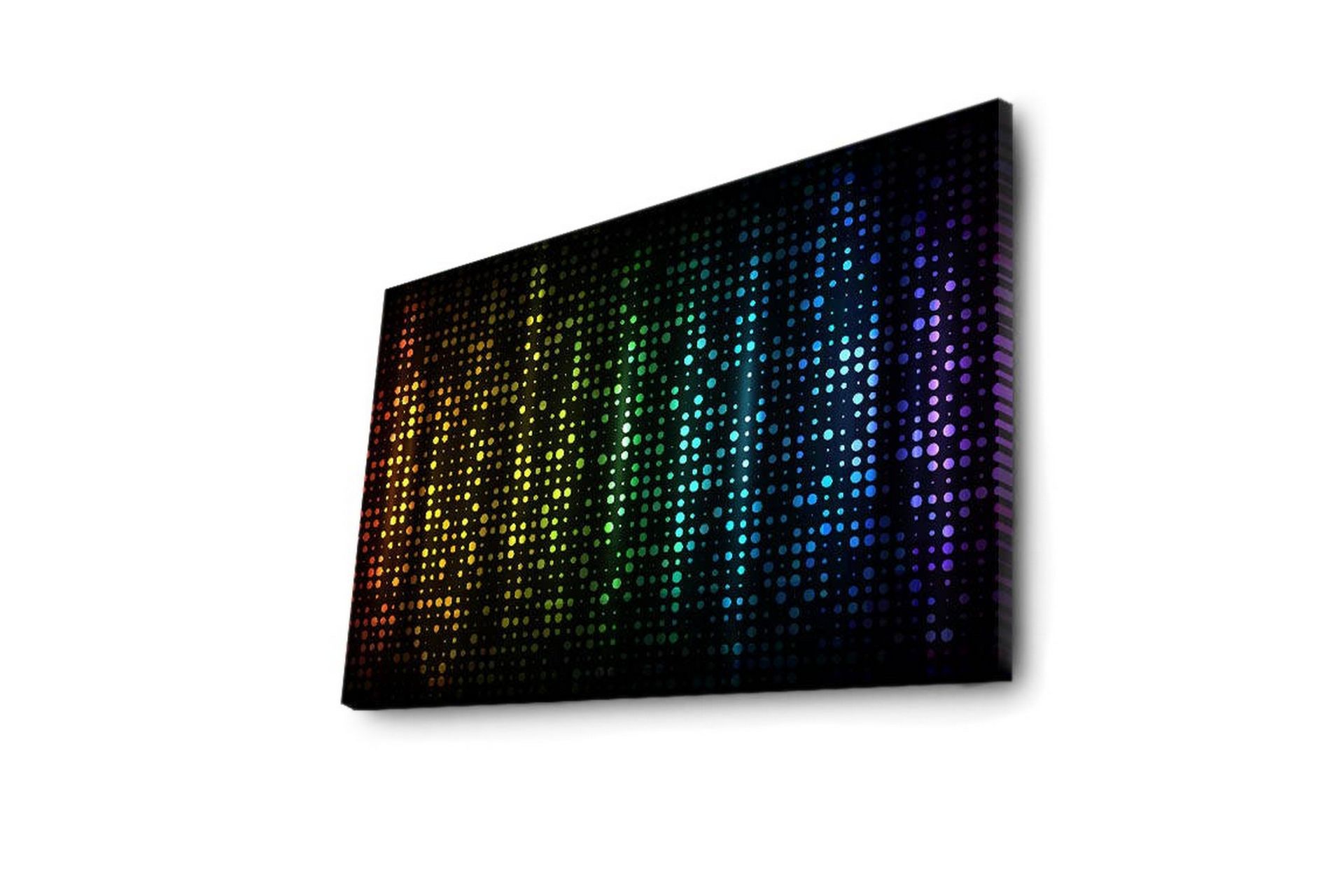 Dekorativ Canvasbilde LED-belysning - Flerfarget - Innredning - Bilder & kunst - Lerretsbilder