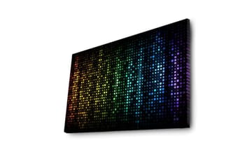 Dekorativ Canvasbilde LED-belysning - Flerfarget - Innredning - Bilder & kunst - Lerretsbilder