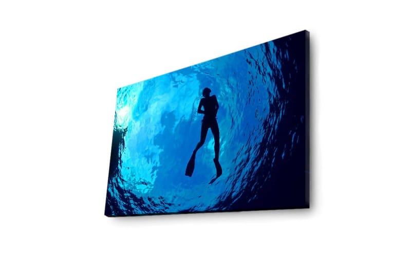 Dekorativ Canvasbilde LED-belysning - Flerfarget - Innredning - Bilder & kunst - Lerretsbilder