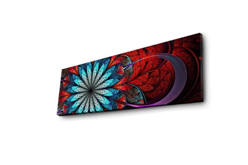 Dekorativ Canvasbilde LED-belysning - Flerfarget - Innredning - Bilder & kunst - Lerretsbilder