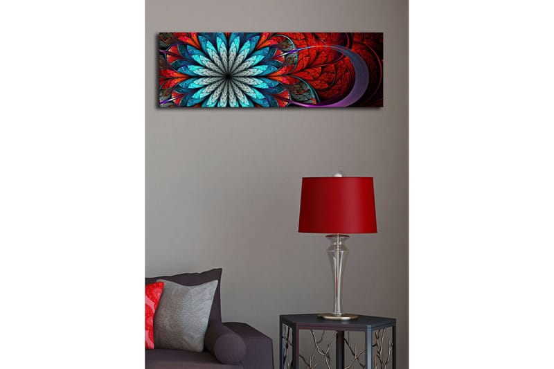 Dekorativ Canvasbilde LED-belysning - Flerfarget - Innredning - Bilder & kunst - Lerretsbilder