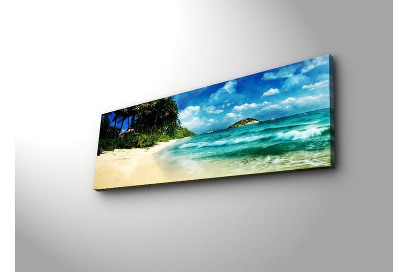 Dekorativ Canvasbilde LED-belysning - Flerfarget - Innredning - Bilder & kunst - Lerretsbilder