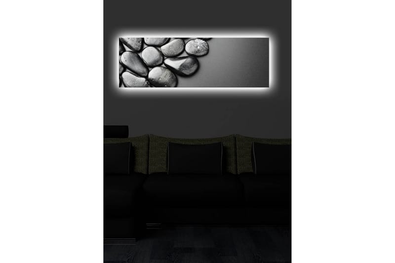 Dekorativ Canvasbilde LED-belysning - Flerfarget - Innredning - Bilder & kunst - Lerretsbilder