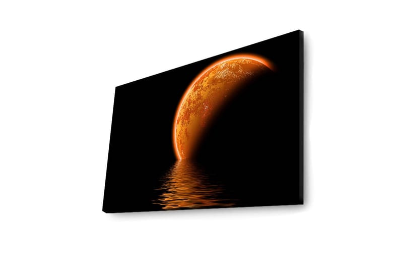 Dekorativ Canvasbilde LED-belysning - Flerfarget - Innredning - Bilder & kunst - Lerretsbilder