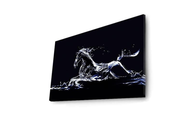 Dekorativ Canvasbilde LED-belysning - Flerfarget - Innredning - Bilder & kunst - Lerretsbilder