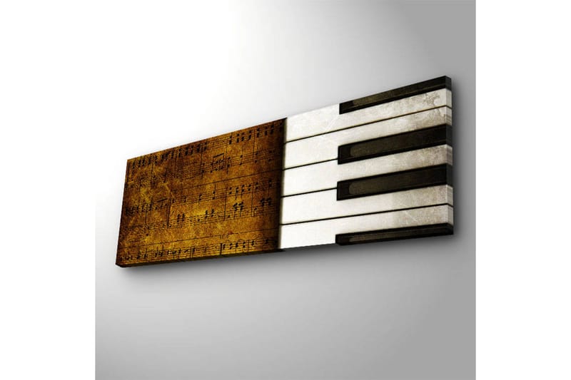 Dekorativ Canvasbilde LED-belysning - Flerfarget - Innredning - Bilder & kunst - Lerretsbilder