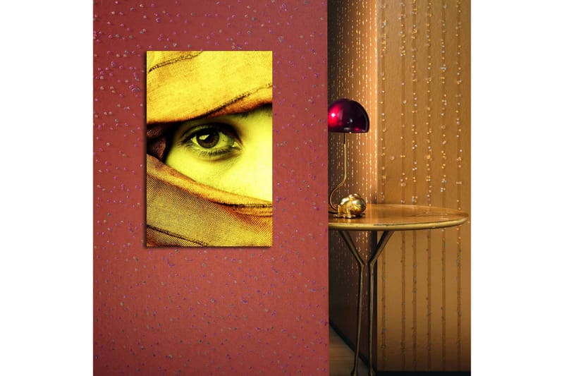 Dekorativ Canvasbilde LED-belysning - Flerfarget - Innredning - Bilder & kunst - Lerretsbilder