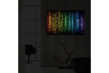 Dekorativ Canvasbilde LED-belysning - Flerfarget - Innredning - Bilder & kunst - Lerretsbilder