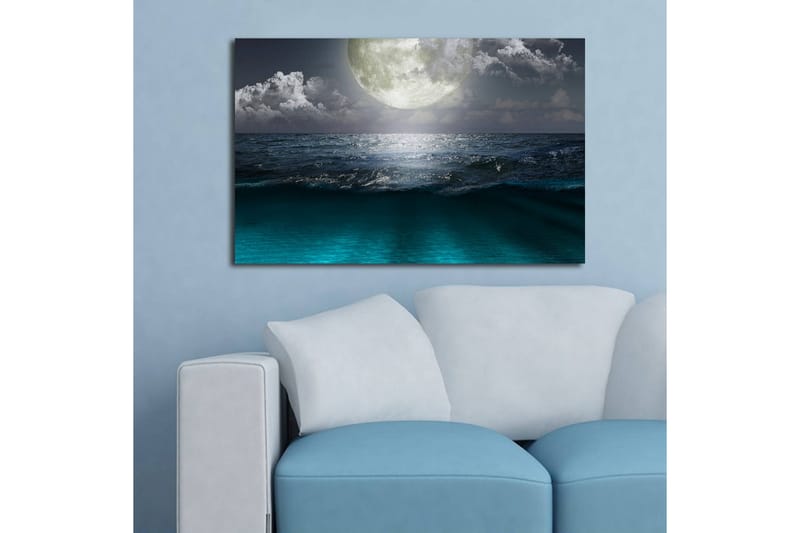 Dekorativ Canvasbilde LED-belysning - Flerfarget - Innredning - Bilder & kunst - Lerretsbilder