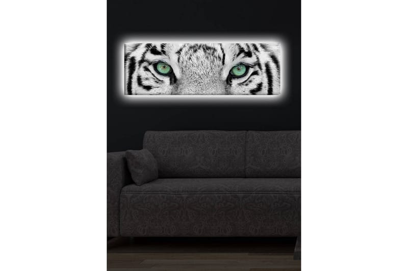 Dekorativ Canvasbilde LED-belysning - Flerfarget - Innredning - Bilder & kunst - Lerretsbilder