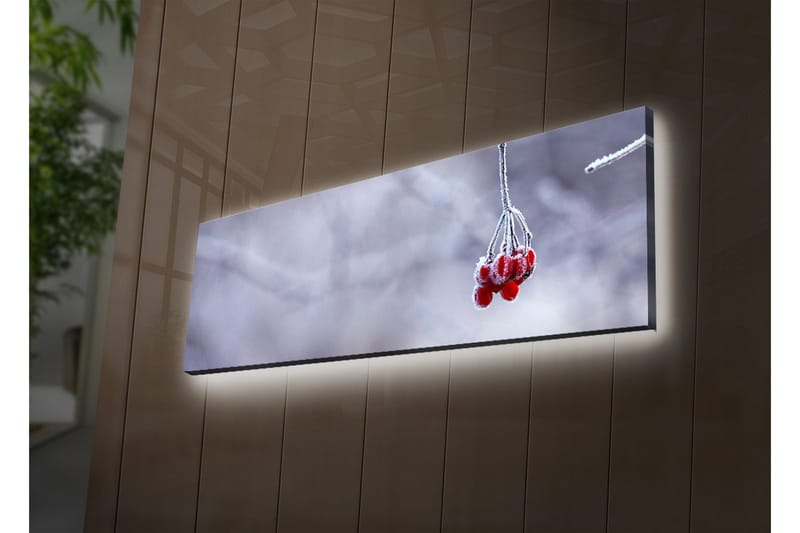Dekorativ Canvasbilde LED-belysning - Flerfarget - Innredning - Bilder & kunst - Lerretsbilder