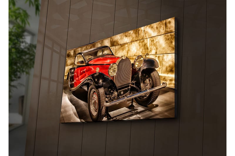Dekorativ Canvasbilde LED-belysning - Flerfarget - Innredning - Bilder & kunst - Lerretsbilder
