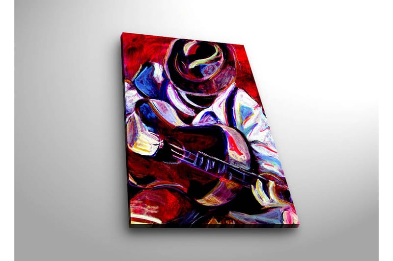 Dekorativ Canvasbilde LED-belysning - Flerfarget - Innredning - Bilder & kunst - Lerretsbilder