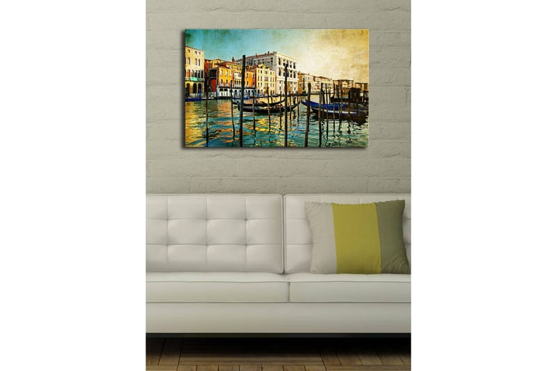 Dekorativ Canvasbilde LED-belysning - Flerfarget - Innredning - Bilder & kunst - Lerretsbilder