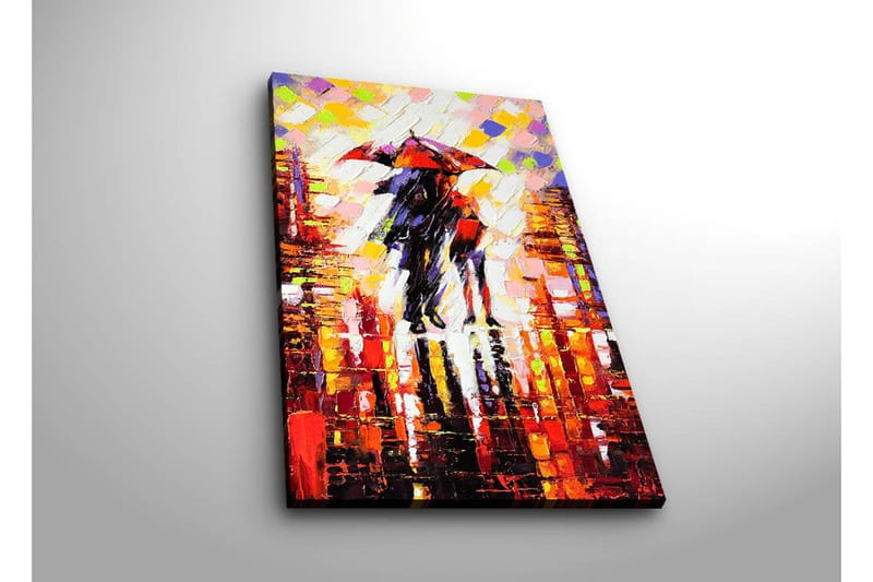 Dekorativ Canvasbilde LED-belysning - Flerfarget - Innredning - Bilder & kunst - Lerretsbilder