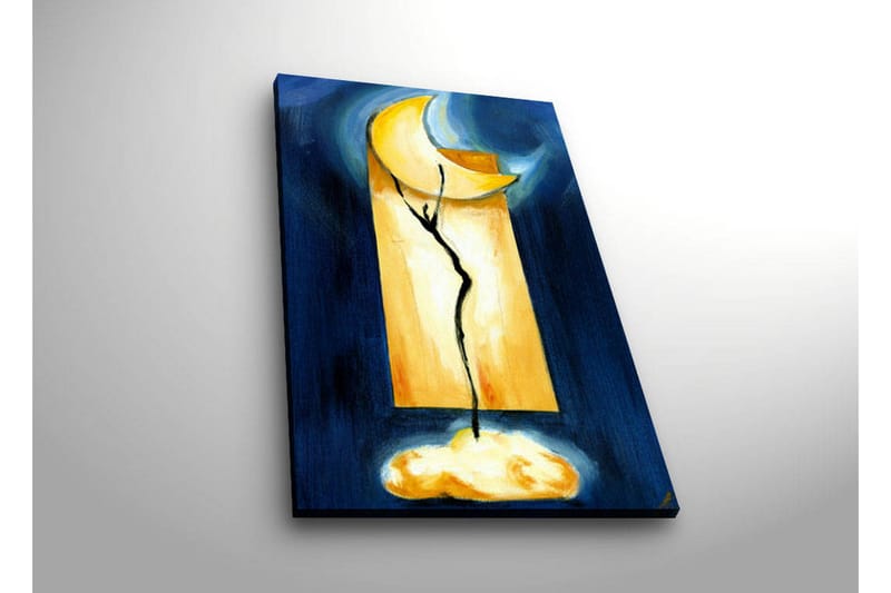 Dekorativ Canvasbilde LED-belysning - Flerfarget - Innredning - Bilder & kunst - Lerretsbilder