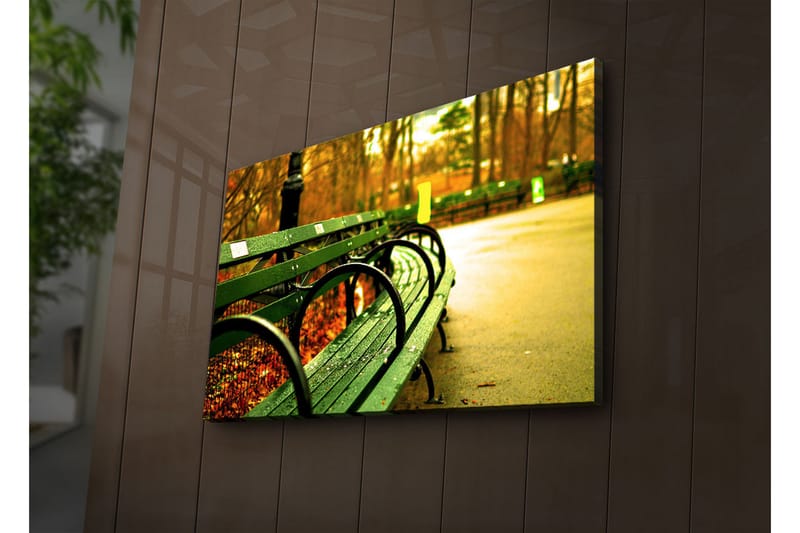 Dekorativ Canvasbilde LED-belysning - Flerfarget - Innredning - Bilder & kunst - Lerretsbilder