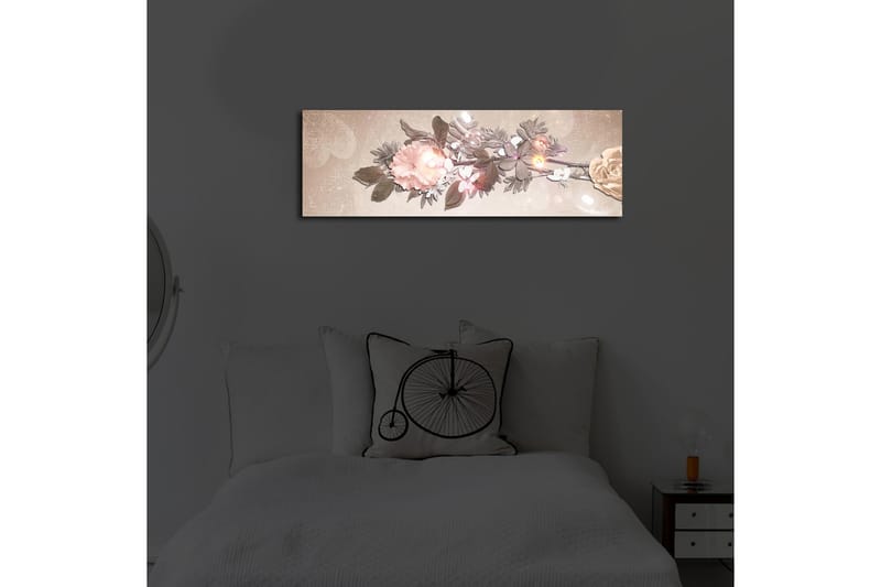 Dekorativ Canvasbilde LED-belysning - Flerfarget - Innredning - Bilder & kunst - Lerretsbilder