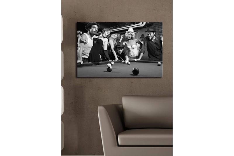 Dekorativ Canvasbilde LED-belysning - Flerfarget - Innredning - Bilder & kunst - Lerretsbilder