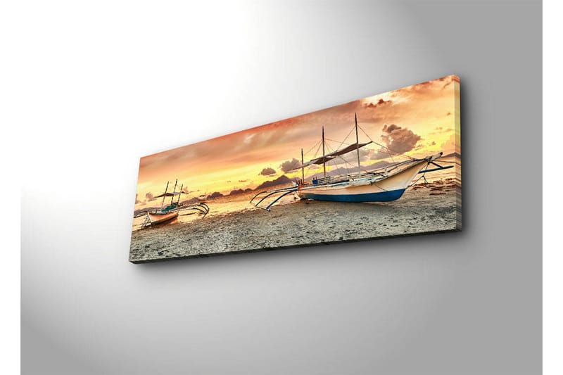 Dekorativ Canvasbilde LED-belysning - Flerfarget - Innredning - Bilder & kunst - Lerretsbilder
