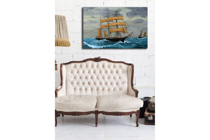 Dekorativ Canvasbilde LED-belysning - Flerfarget - Innredning - Bilder & kunst - Lerretsbilder