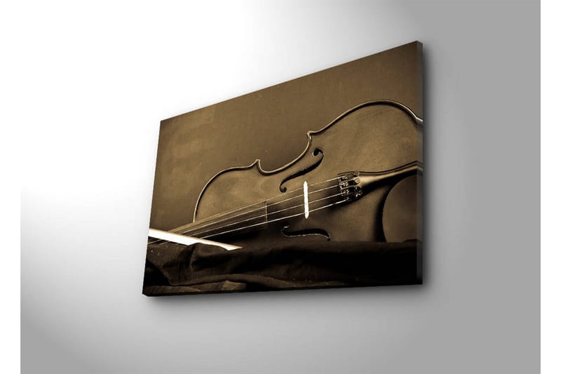 Dekorativ Canvasbilde LED-belysning - Flerfarget - Innredning - Bilder & kunst - Lerretsbilder