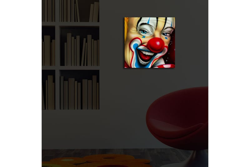 Dekorativ Canvasbilde LED-belysning - Flerfarget - Innredning - Bilder & kunst - Lerretsbilder