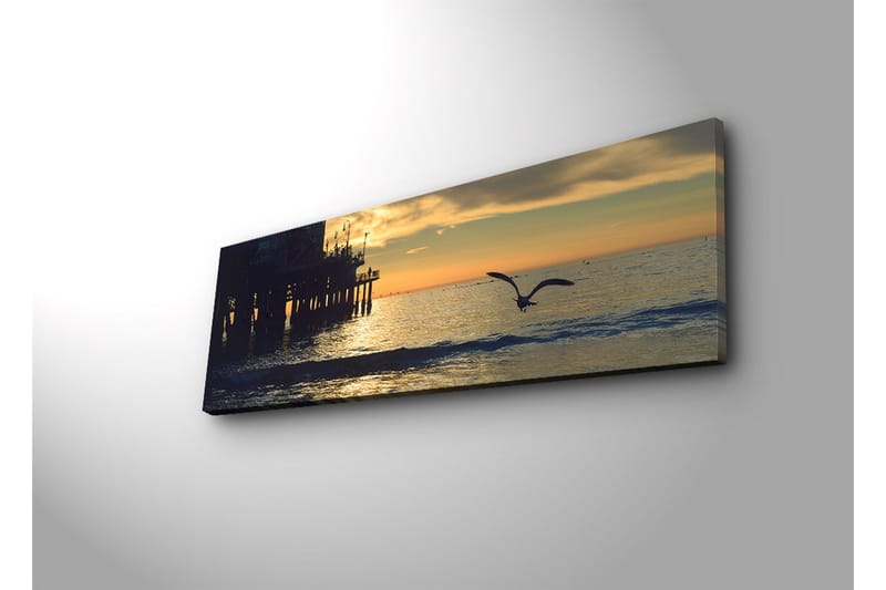 Dekorativ Canvasbilde LED-belysning - Flerfarget - Innredning - Bilder & kunst - Lerretsbilder