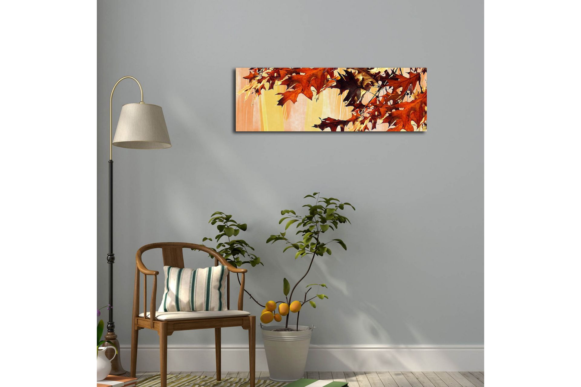 Dekorativ Canvasbilde LED-belysning - Flerfarget - Innredning - Bilder & kunst - Lerretsbilder