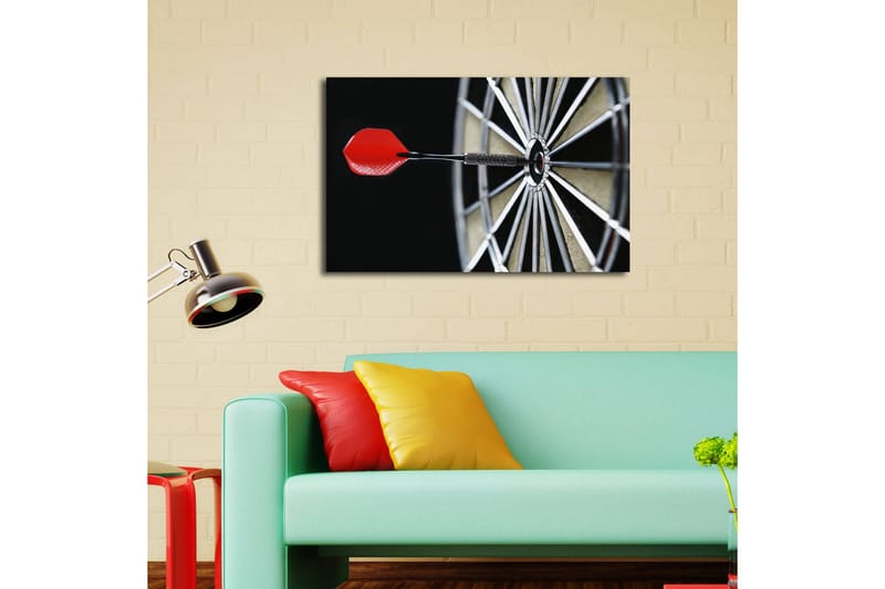 Dekorativ Canvasbilde LED-belysning - Flerfarget - Innredning - Bilder & kunst - Lerretsbilder