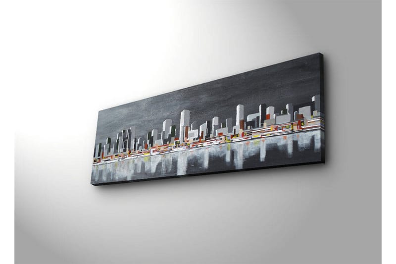 Dekorativ Canvasbilde LED-belysning - Flerfarget - Innredning - Bilder & kunst - Lerretsbilder